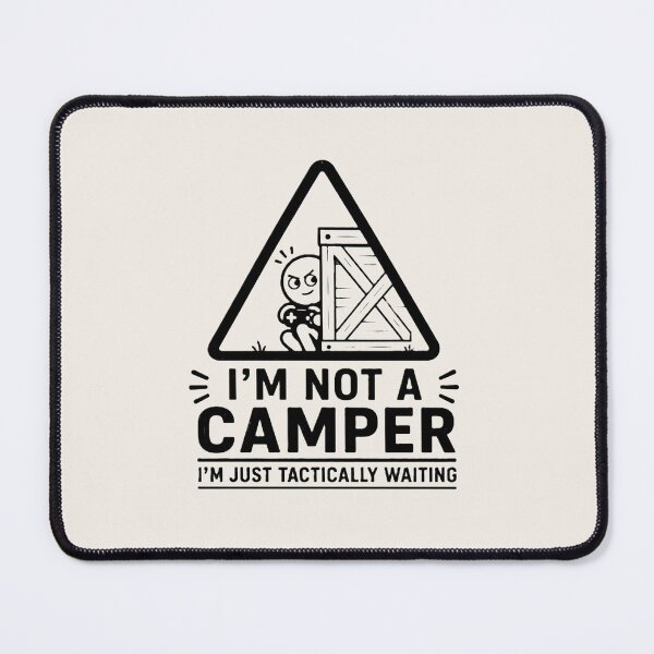 Item preview, I’m Not A Camper designed and sold by House of Rein.