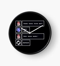 Dost Thou Love me? No. But Thou Must. REPEAT Clock