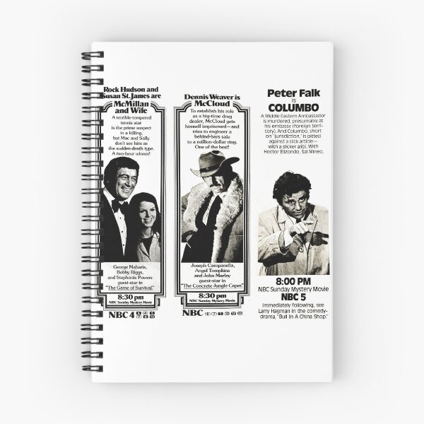 Item preview, Columbo McCloud McMillan and Wife designed and sold by The Retromotel.