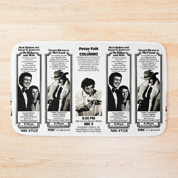 Item preview, Columbo McCloud McMillan and Wife designed and sold by The Retromotel.