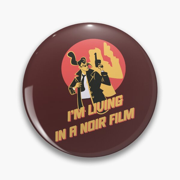 Item preview, I’m Living in a Noir Film Retro Detective Illustration designed and sold by beboplab.