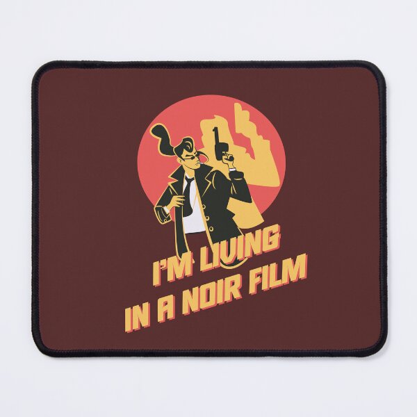 Item preview, I’m Living in a Noir Film Retro Detective Illustration designed and sold by beboplab.