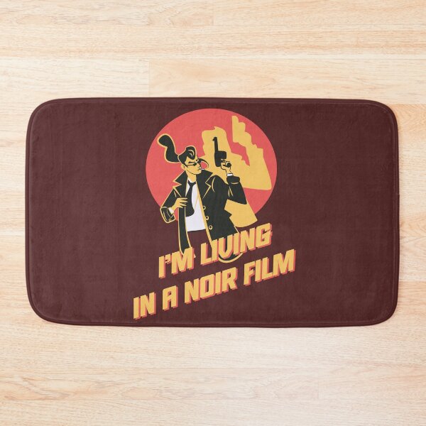 Item preview, I’m Living in a Noir Film Retro Detective Illustration designed and sold by beboplab.