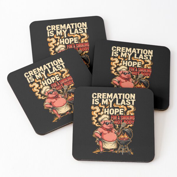 Item preview, Cremation is My Last Hope for A Smoking Hot Body Funny Overweight Humor designed and sold by Redgiant87x.