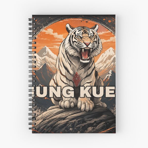 Item preview, Hung Kuen White Tiger | Traditional Kung Fu Warrior Art designed and sold by Fei Long Design Hub.