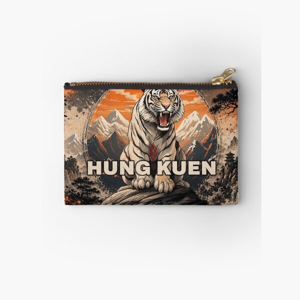 Item preview, Hung Kuen White Tiger | Traditional Kung Fu Warrior Art designed and sold by Fei Long Design Hub.