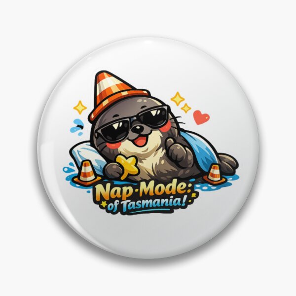 Item preview, Neil the Seal – Too Cool to Move!   designed and sold by Sloyar.