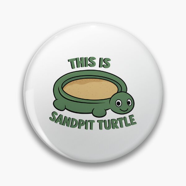 Item preview, This Is Sandpit Turtle - Bmth Meme Sticker designed and sold by greeburchez.
