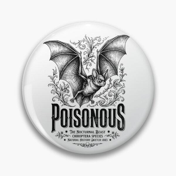 Item preview, Poisonous Bat Dark Academia designed and sold by DesignedByMarty.