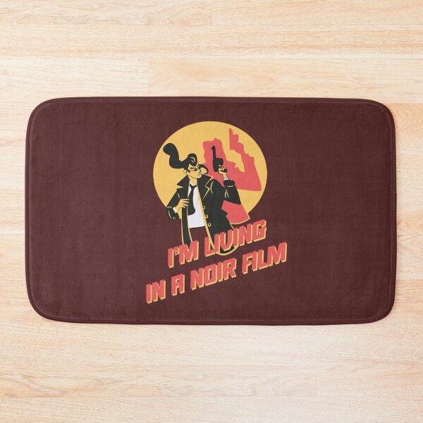 Item preview, I’m Living in a Noir Film Retro Detective Illustration designed and sold by beboplab.
