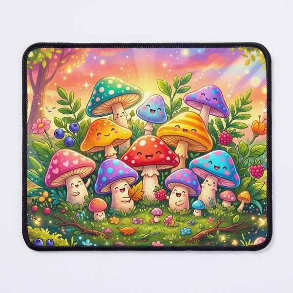 Item preview, cute mushrooms, designed and sold by TDZCOLLECTION.