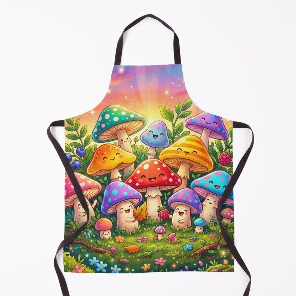 Item preview, cute mushrooms, designed and sold by TDZCOLLECTION.