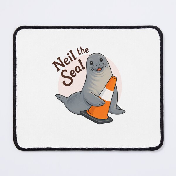 Item preview, Neil the Seal designed and sold by Mr-AShop.