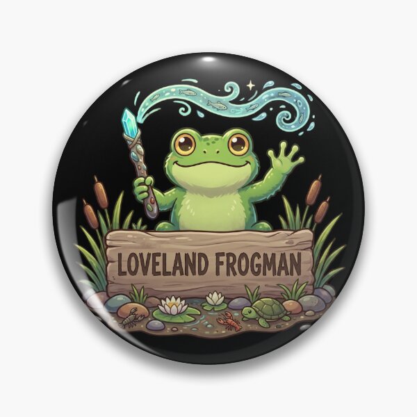 Item preview, Loveland Frogman Kawaii designed and sold by redsharkuk.