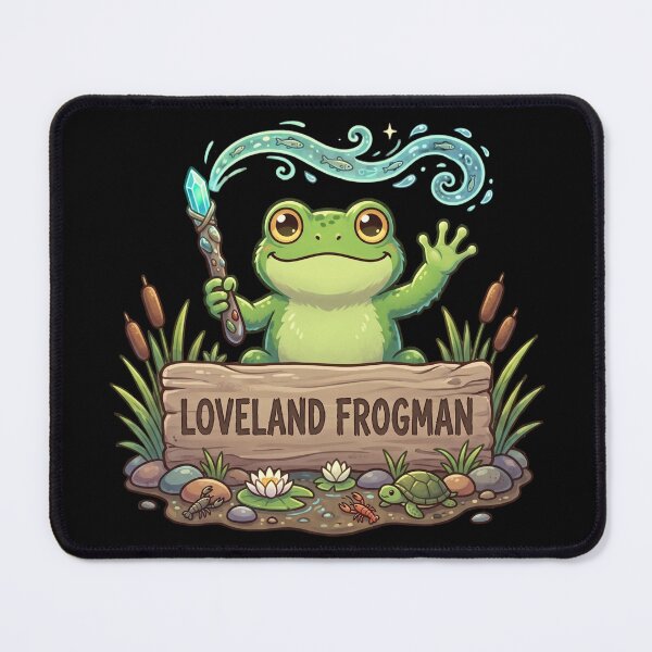 Item preview, Loveland Frogman Kawaii designed and sold by redsharkuk.