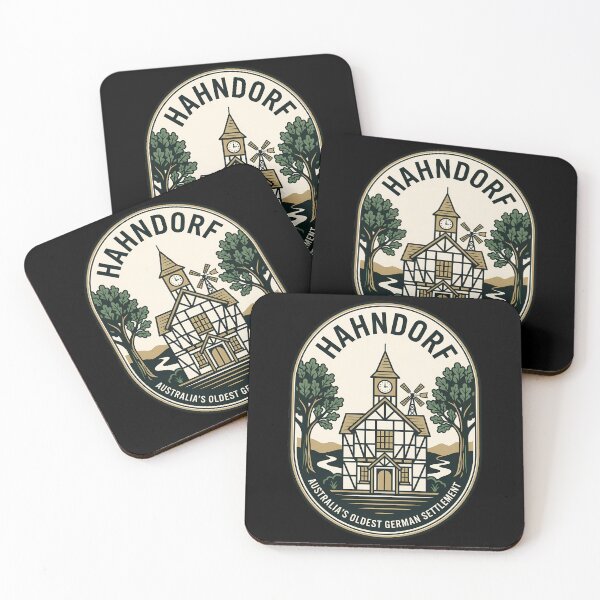 Item preview, Hahndorf Australia Oldest German Settlement Vintage Travel Emblem designed and sold by k3rstman1.