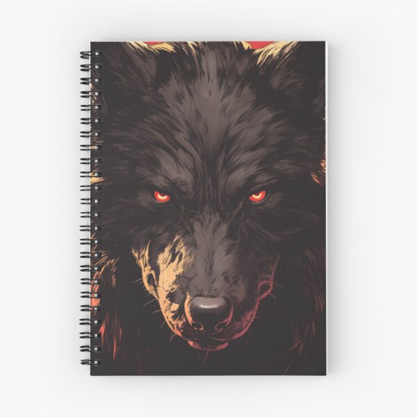 Item preview, Wolf, Big black wolf, Black wolf designed and sold by PatternFly.