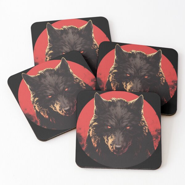 Item preview, Wolf, Big black wolf, Black wolf designed and sold by PatternFly.