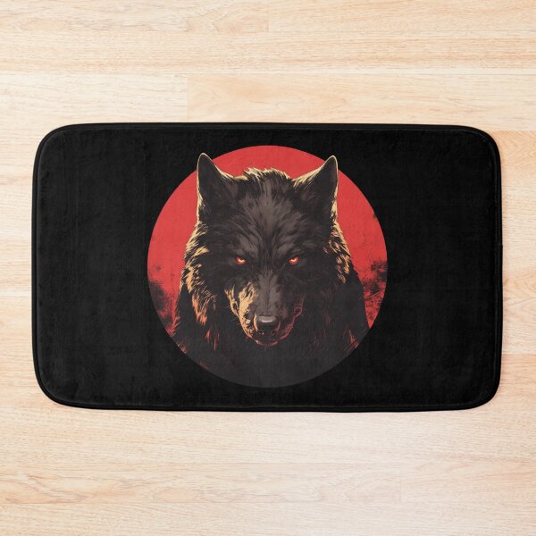 Item preview, Wolf, Big black wolf, Black wolf designed and sold by PatternFly.