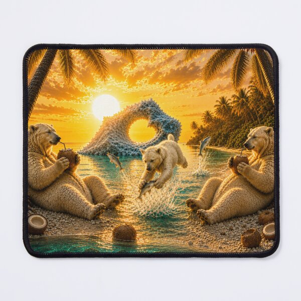 Item preview, Polar bears have arrived in paradise designed and sold by JBXDesigner.