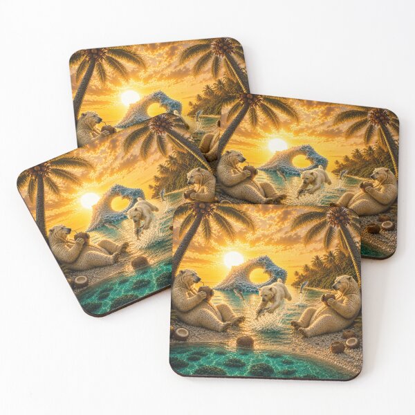 Item preview, Polar bears have arrived in paradise designed and sold by JBXDesigner.