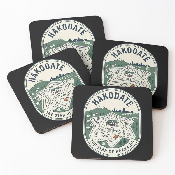 Item preview, Hakodate Goryokaku Fort Vintage Travel Emblem designed and sold by k3rstman1.