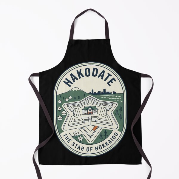 Item preview, Hakodate Goryokaku Fort Vintage Travel Emblem designed and sold by k3rstman1.
