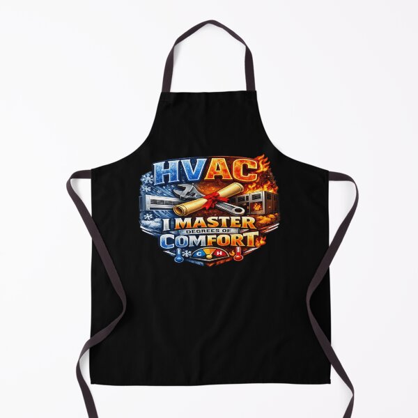 Item preview, HVAC Master of Comfort - Heating & Cooling Technician Design designed and sold by FrozenHeat97.