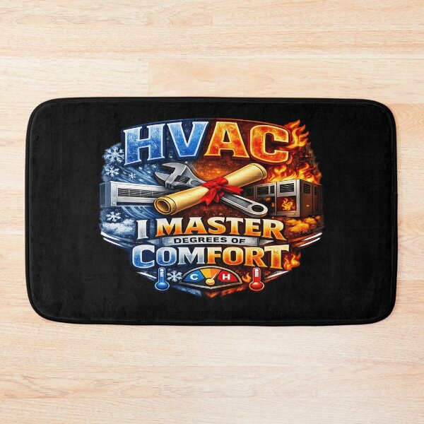 Item preview, HVAC Master of Comfort - Heating & Cooling Technician Design designed and sold by FrozenHeat97.