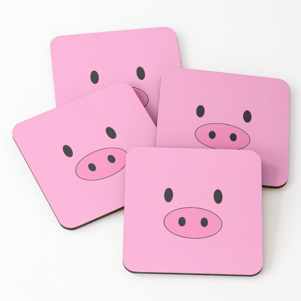 Item preview, Cute Minimal Pig Face – Simple Pink Farm Animal Cartoon designed and sold by TheStephanieRome.