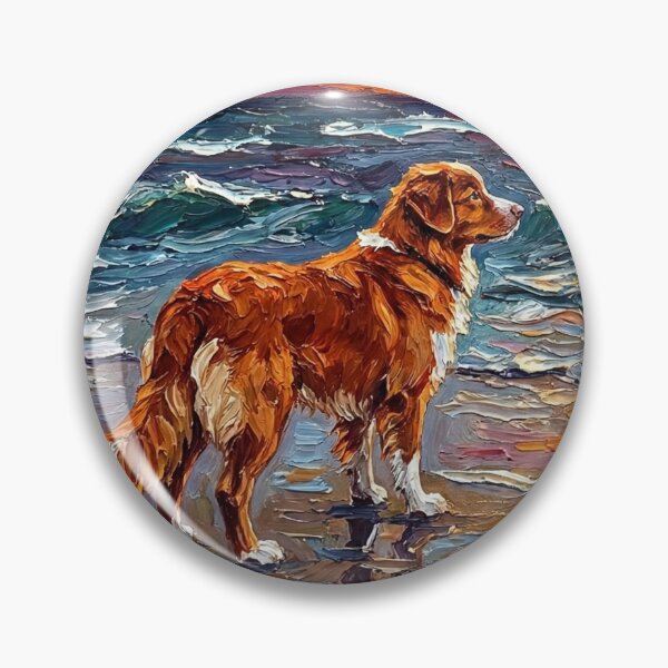 Item preview, Beach Days – Nova Scotia Duck Tolling Retriever designed and sold by AjaTrier.