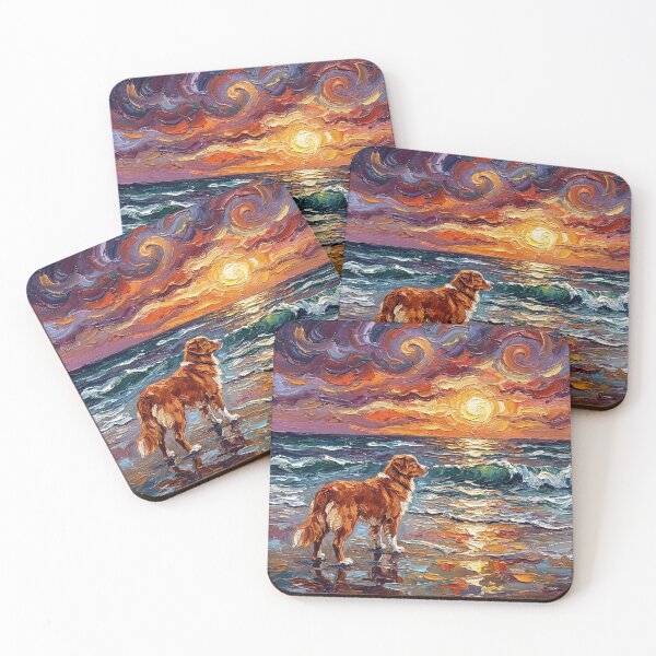 Item preview, Beach Days – Nova Scotia Duck Tolling Retriever designed and sold by AjaTrier.