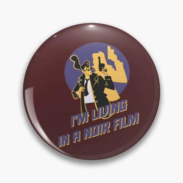 Item preview, I’m Living in a Noir Film Purple Shadow Edition designed and sold by beboplab.