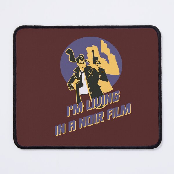 Item preview, I’m Living in a Noir Film Purple Shadow Edition designed and sold by beboplab.