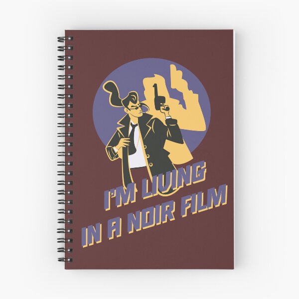 Item preview, I’m Living in a Noir Film Purple Shadow Edition designed and sold by beboplab.