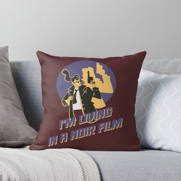 Item preview, I’m Living in a Noir Film Purple Shadow Edition designed and sold by beboplab.