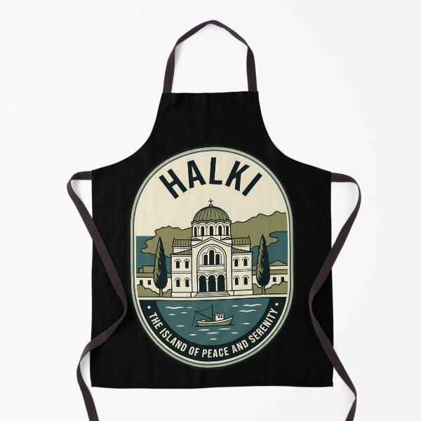 Item preview, Halki Greek Island Vintage Travel Emblem designed and sold by k3rstman1.