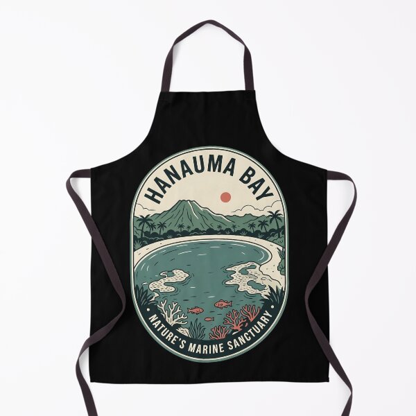 Item preview, Hanuama Bay Hawaii Vintage Travel Emblem designed and sold by k3rstman1.