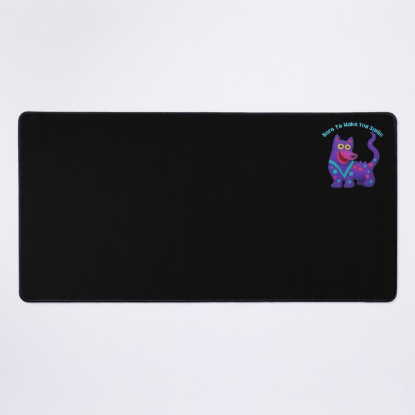 Item preview, Born To Make You Smile - Cute Whimsical Purple Dog designed and sold by PatykArt.