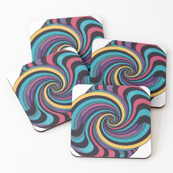Item preview, Hypnotic Rainbow Spiral Vortex – Psychedelic Swirl Pattern designed and sold by Dzblack.