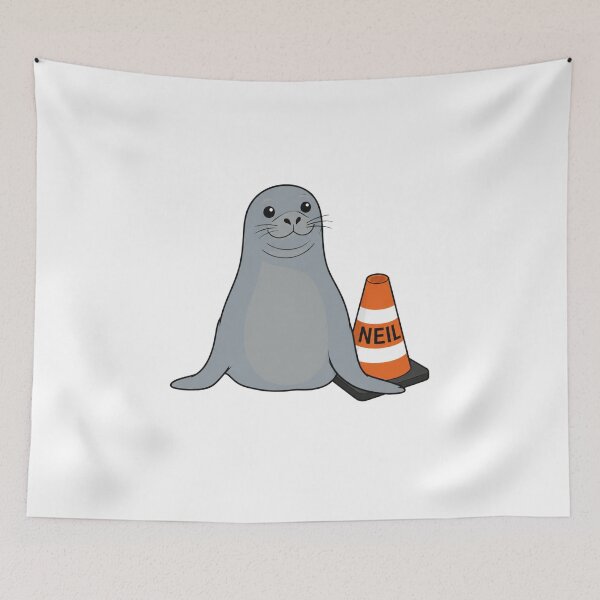 Item preview, Neil the Seal designed and sold by Mr-AShop.