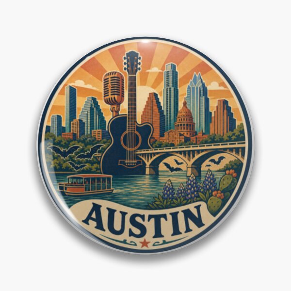Item preview, Austin designed and sold by JonysCreativeDesigns.