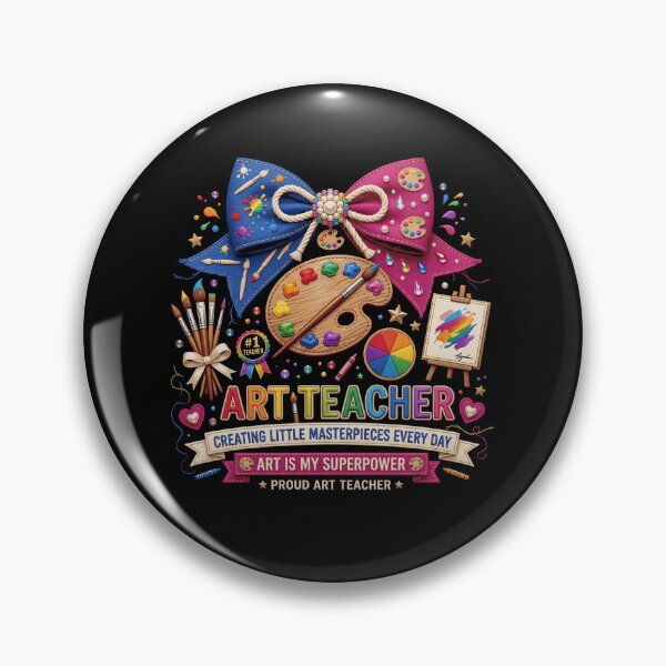 Item preview, Art Teacher Art Is My Superpower Design designed and sold by Roy & Tiffany.