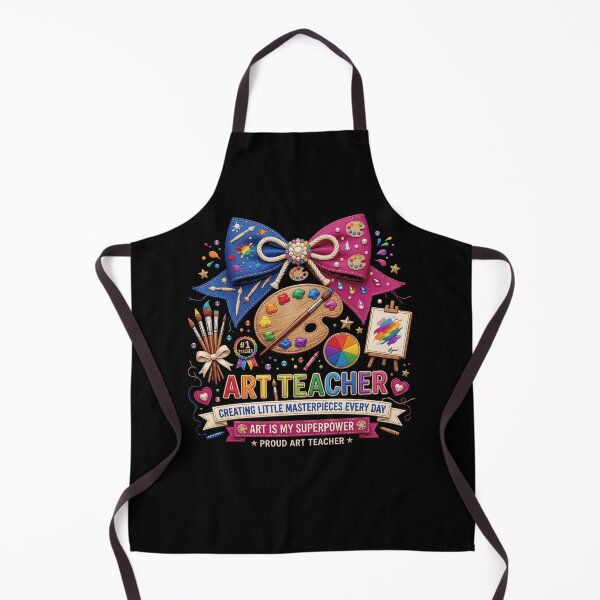 Item preview, Art Teacher Art Is My Superpower Design designed and sold by Roy & Tiffany.