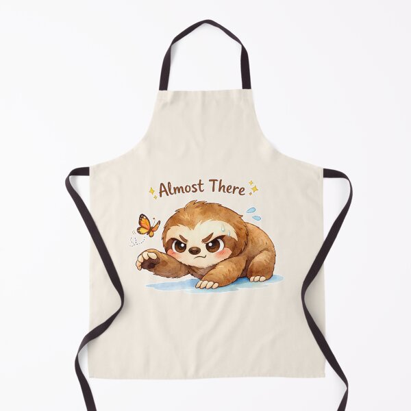 Item preview, Cute Kawaii Sloth | Almost There Funny Sloth Gift for Sloth Lovers | Watercolor Lazy Animal designed and sold by stylishdzign.