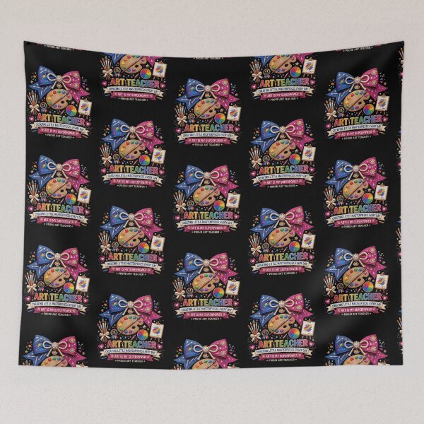 Item preview, Art Teacher Art Is My Superpower Design designed and sold by Roy & Tiffany.