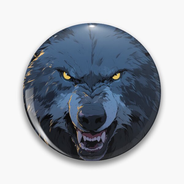 Item preview, Wolf, Big black wolf, Black wolf designed and sold by PatternFly.