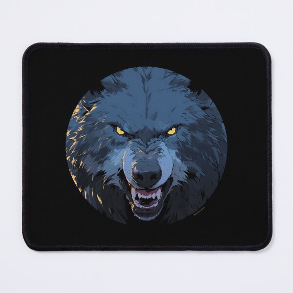 Item preview, Wolf, Big black wolf, Black wolf designed and sold by PatternFly.