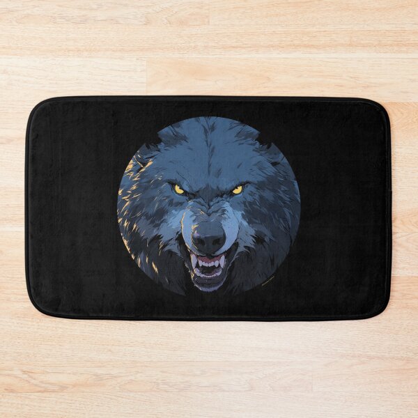 Item preview, Wolf, Big black wolf, Black wolf designed and sold by PatternFly.
