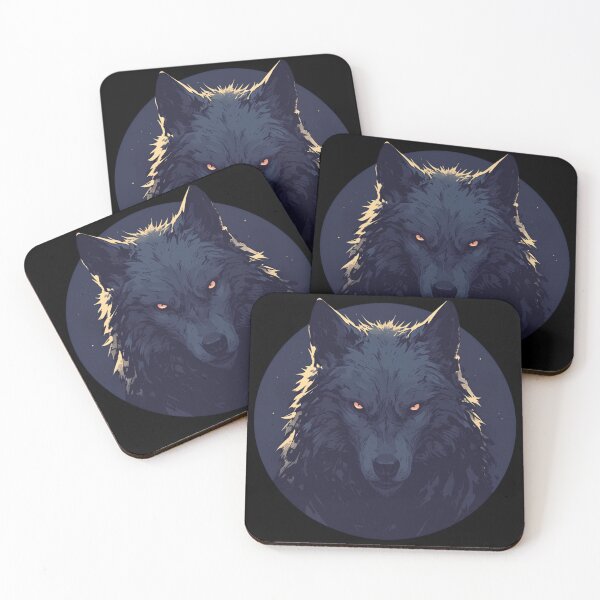 Item preview, Wolf, Big black wolf, Black wolf designed and sold by PatternFly.